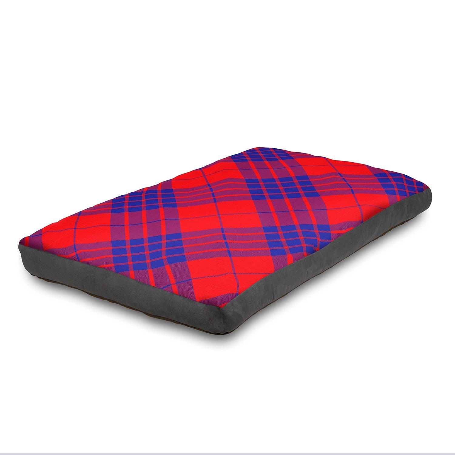 View Super Comfy Dog Bed Soft and Fluffy with Washable Cover Small 75 x 50 cm Red information