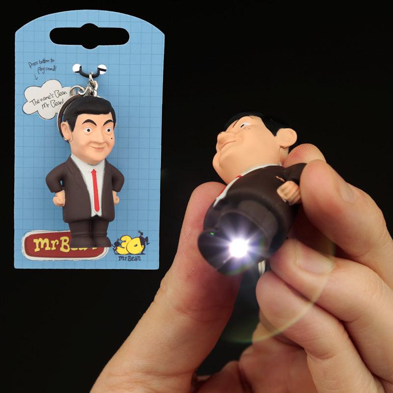 View Talking Light and Sound LED Mr Bean Keyring information