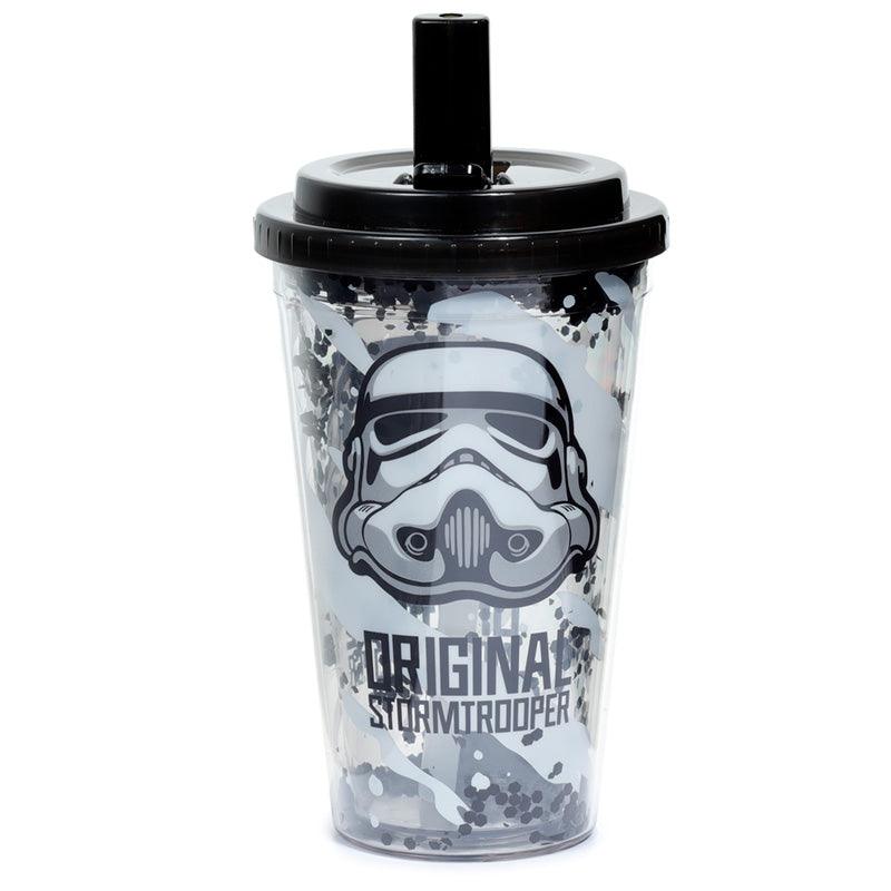 View The Original Stormtrooper Shatter Resistant Double Walled Cup with Lid and Straw information