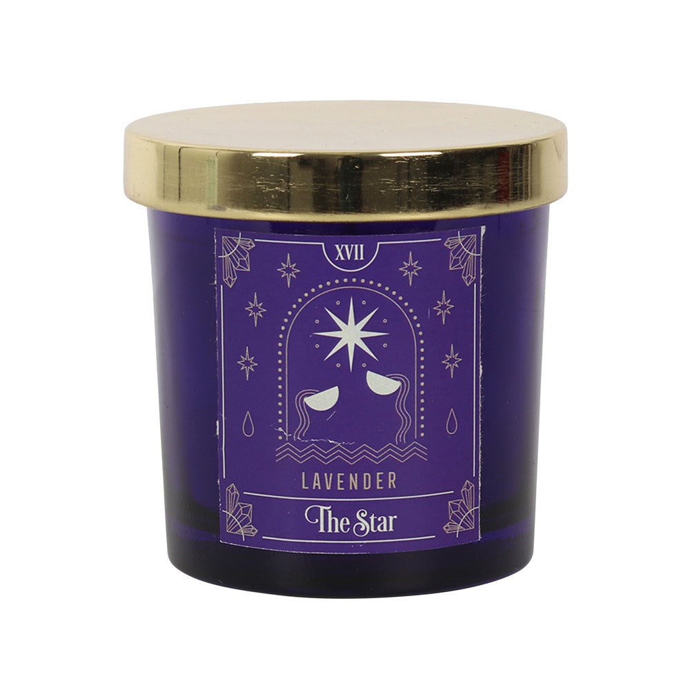 View The Star Lavender Tarot Candle information