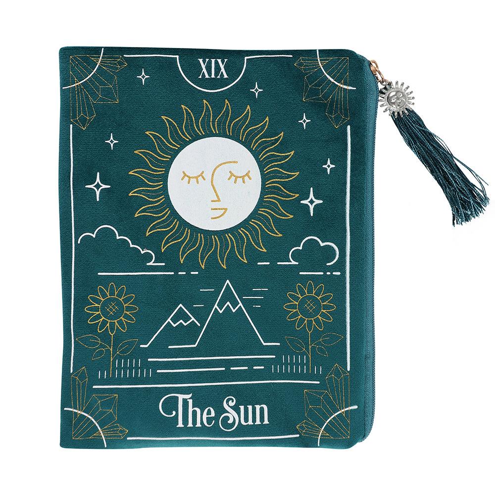 View The Sun Tarot Card Zippered Bag information