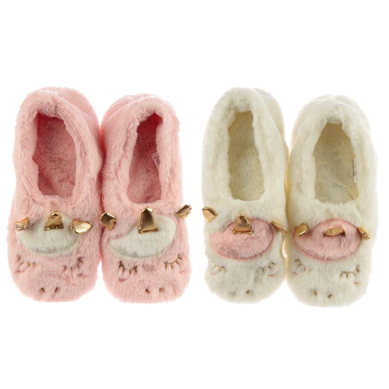 View Toesties Heat Wheat Pack Warmer Slippers Unicorn information