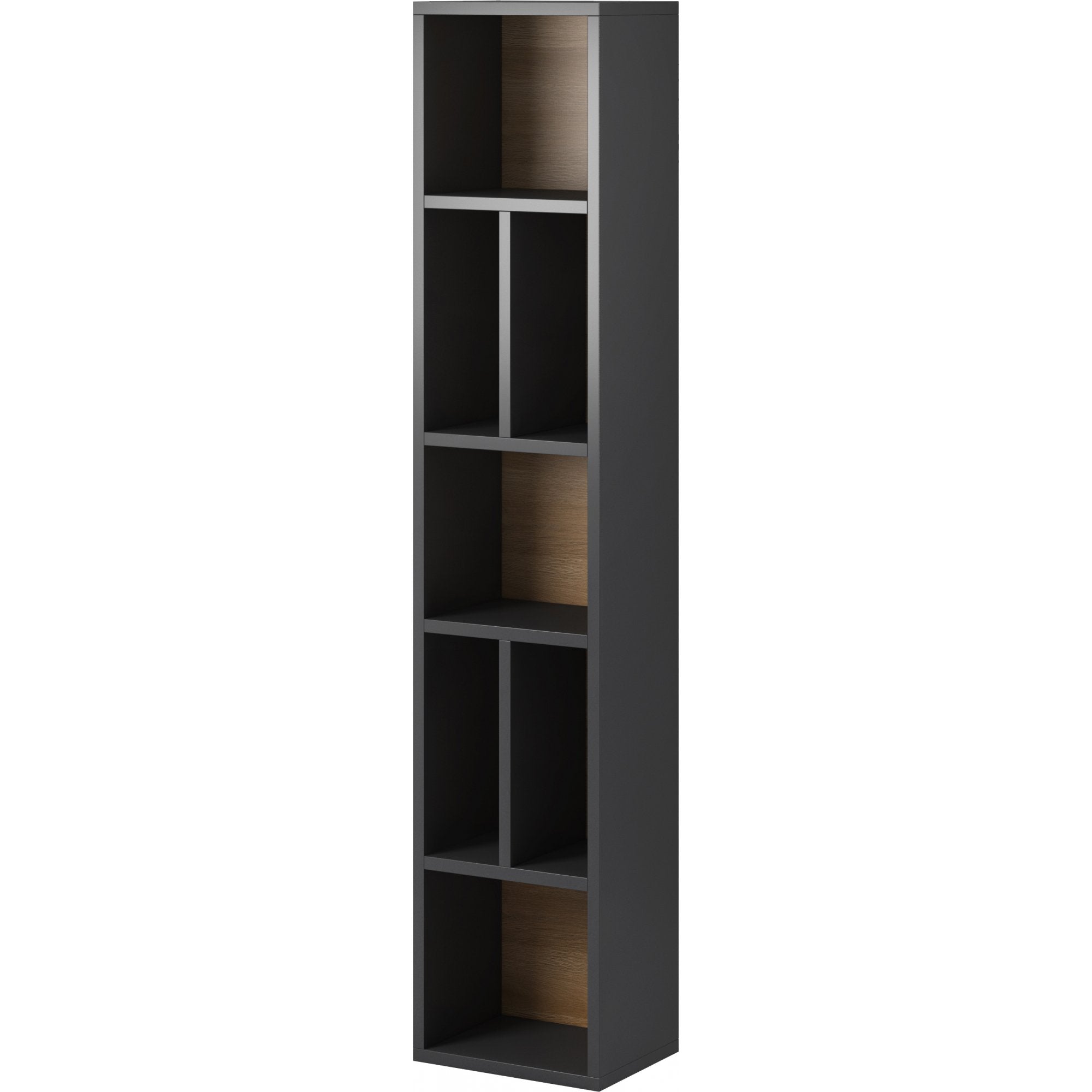 View Toledo 88 Bookcase Grey Matt 32cm information