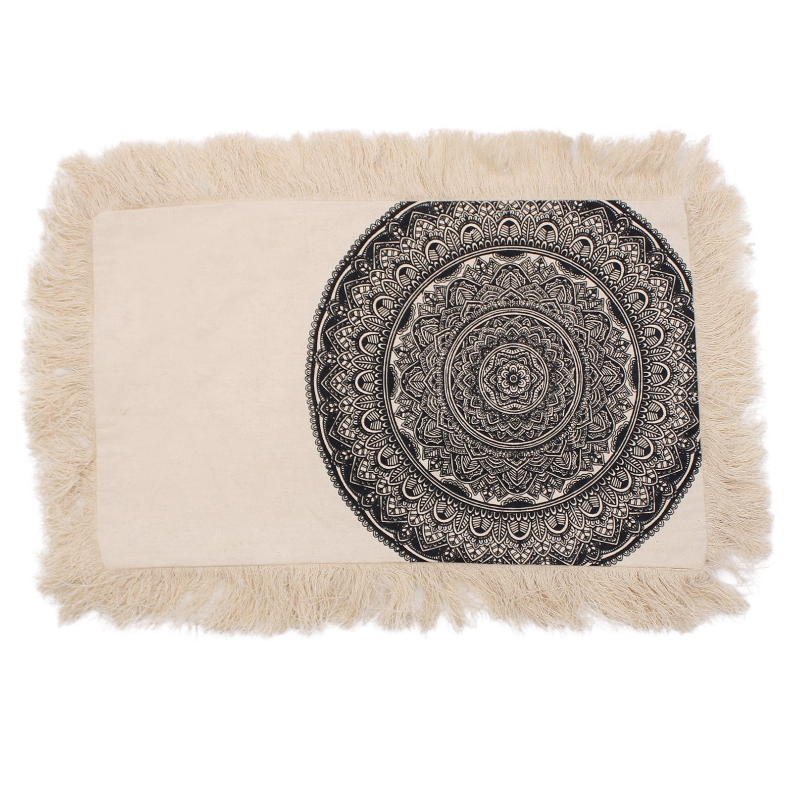 View Traditional Mandala Cushion 30x50cm black information