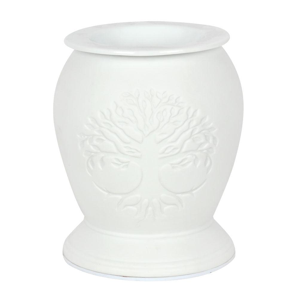 View Tree of Life White Ceramic Electric Oil Burner information