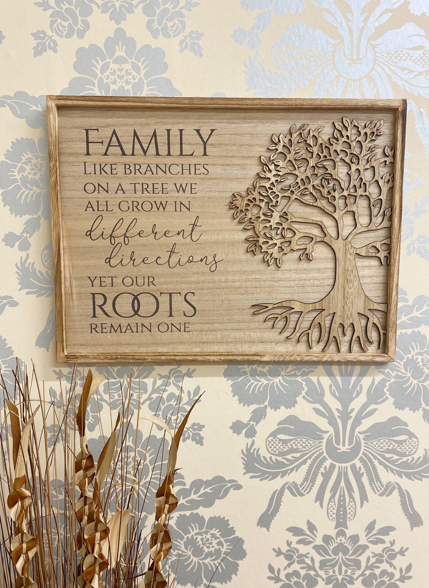 View Tree Of Life Wooden Plaque information