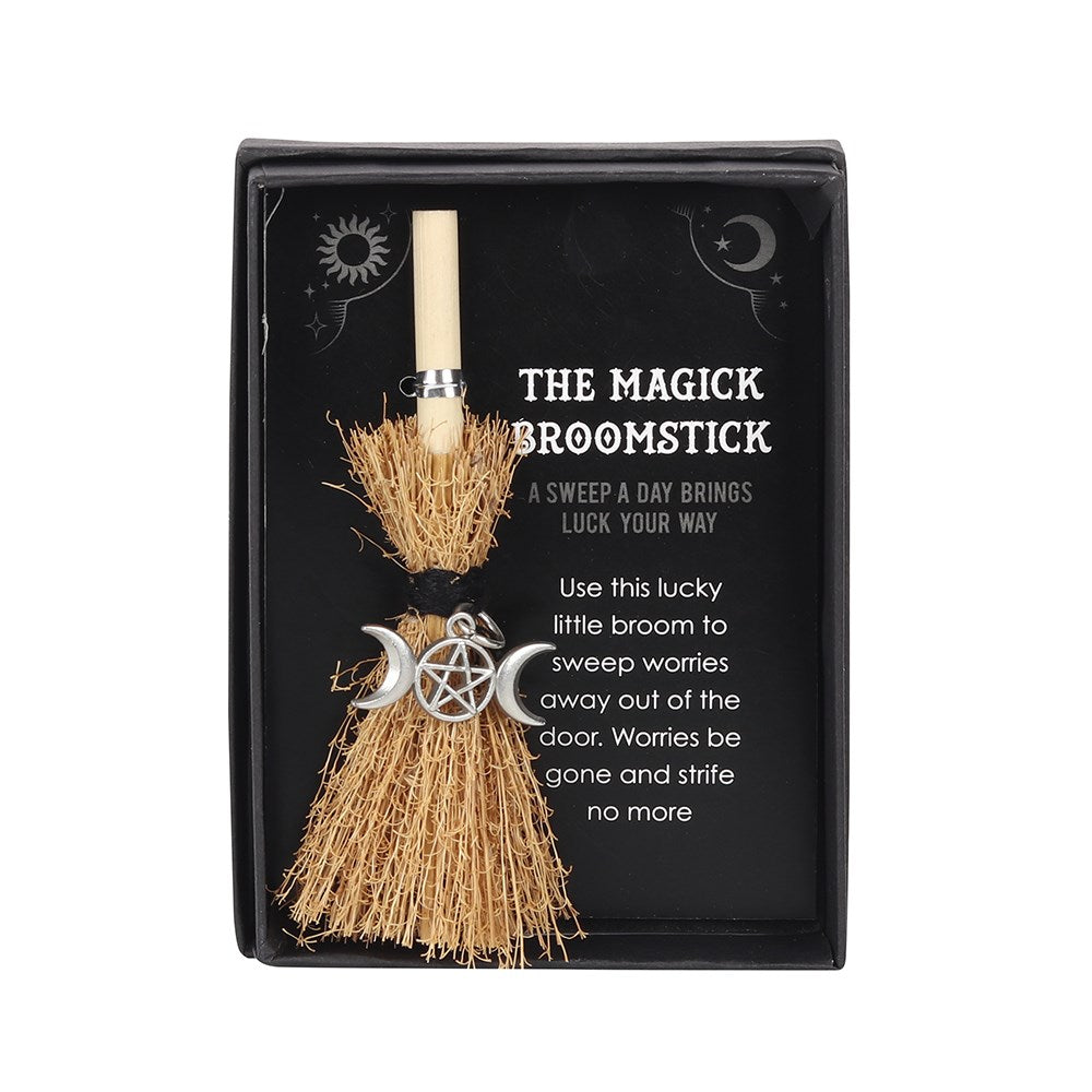 View Triple Moon Mini Magick Broomstick information