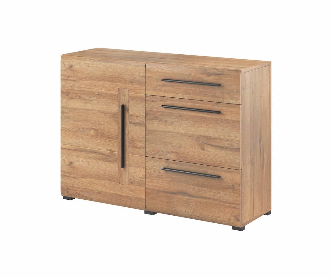 View Tulsa 45 Sideboard Cabinet Oak Grandson 120cm information