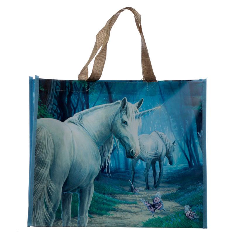 View Unicorn The Journey Home Lisa Parker Reusable Shopping Bag information