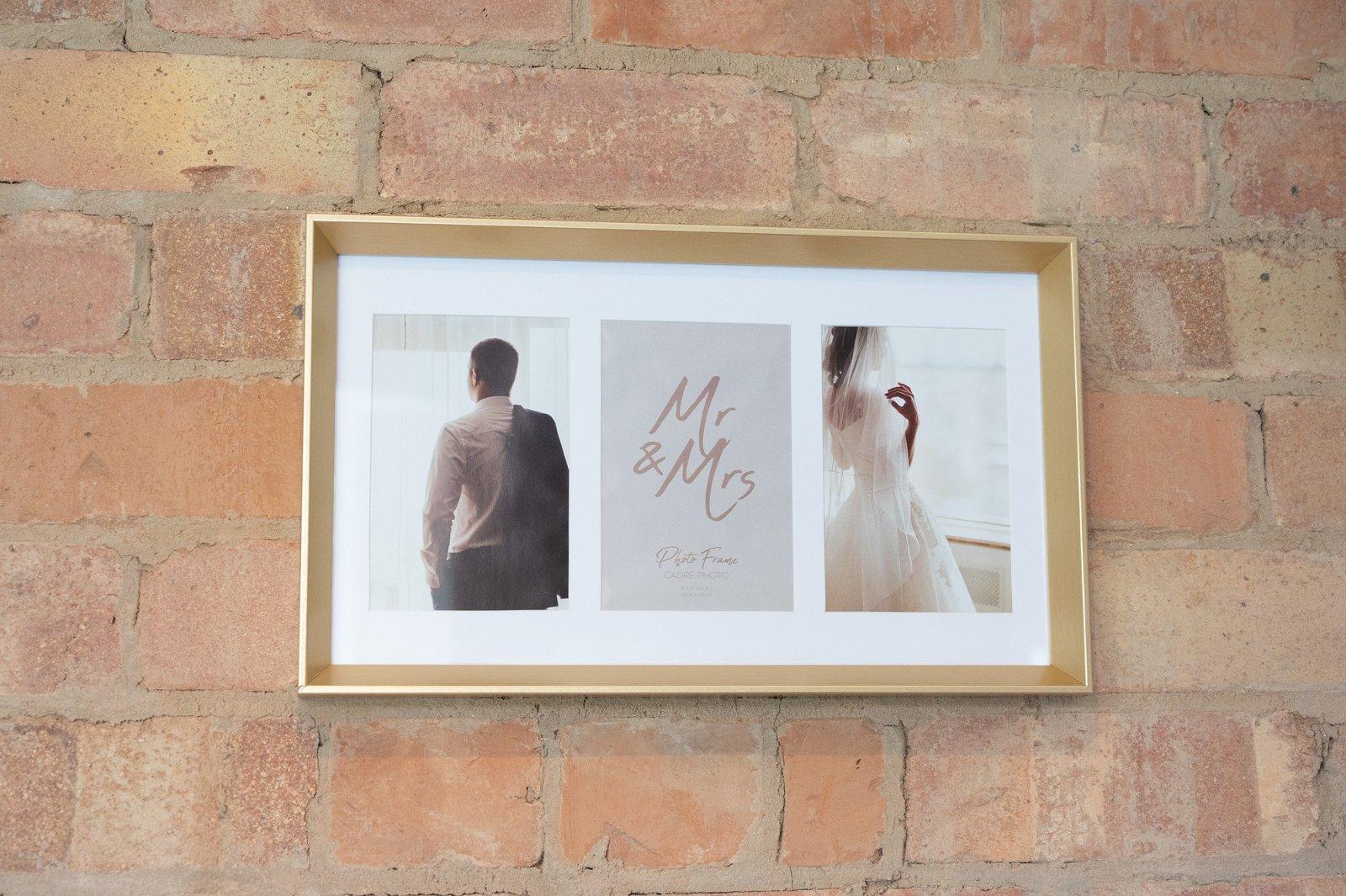 View Wedding Triple Photo Frame 4x6 information