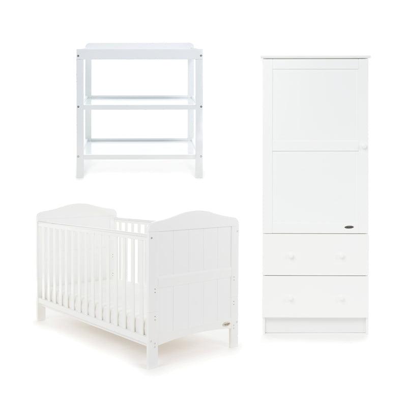 View Whitby 3 Piece Room Set White information
