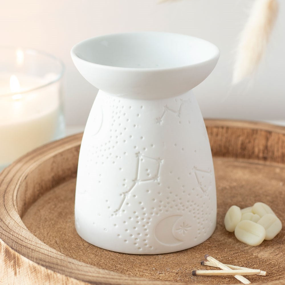 View White Ceramic Constellation Oil Burner information