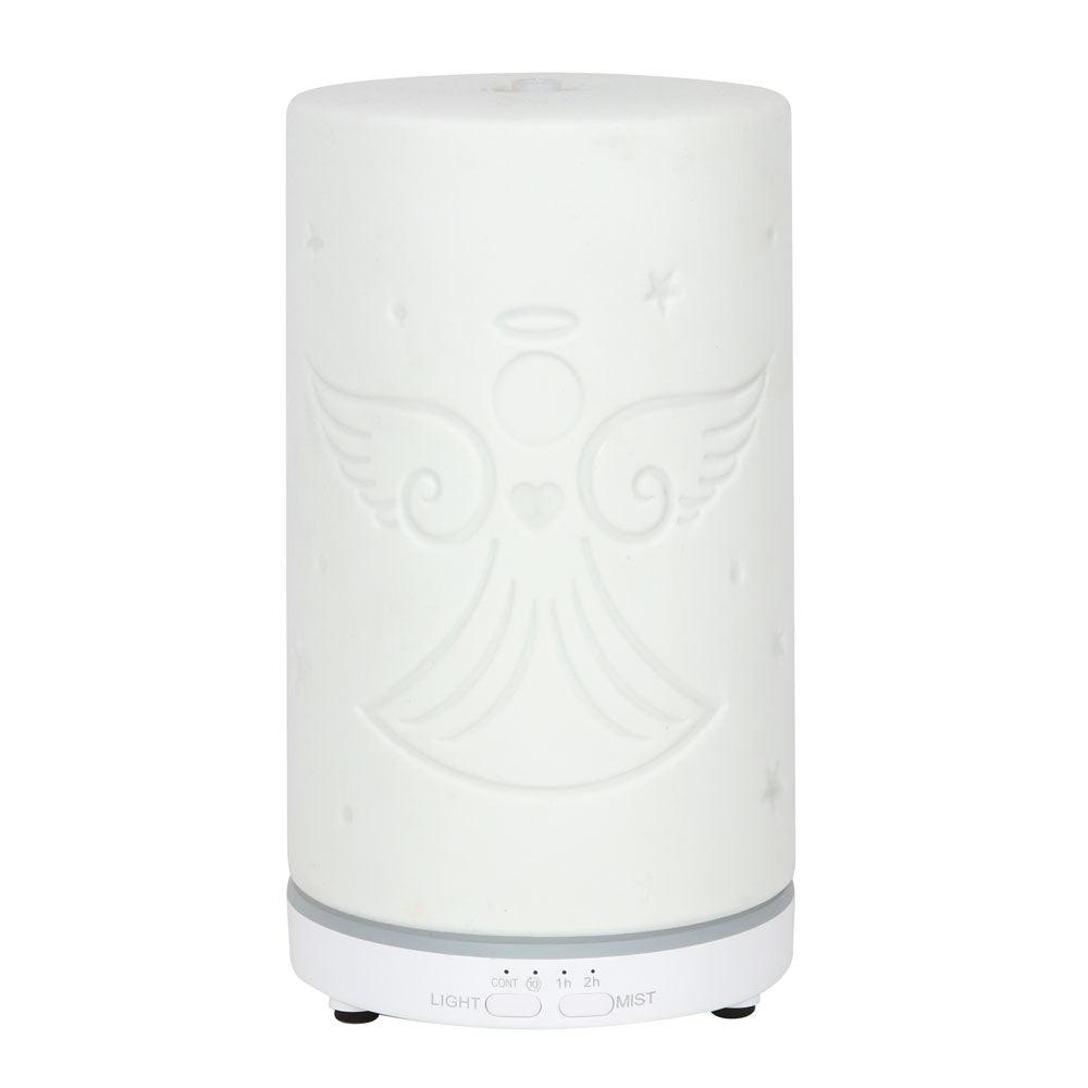 View White Ceramic Guardian Angel Electric Aroma Diffuser information