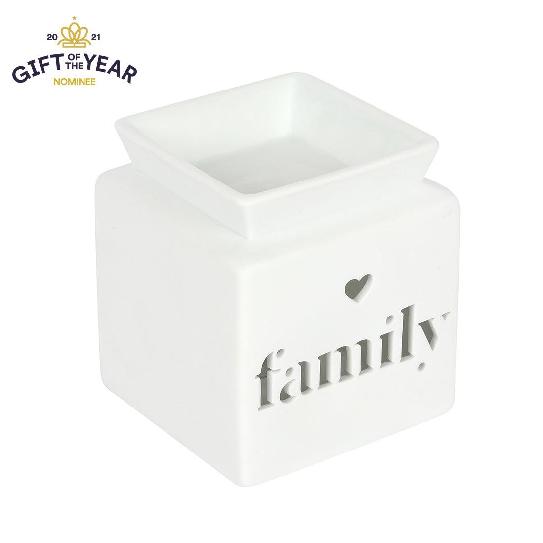 View White Family Cut Out Oil Burner information