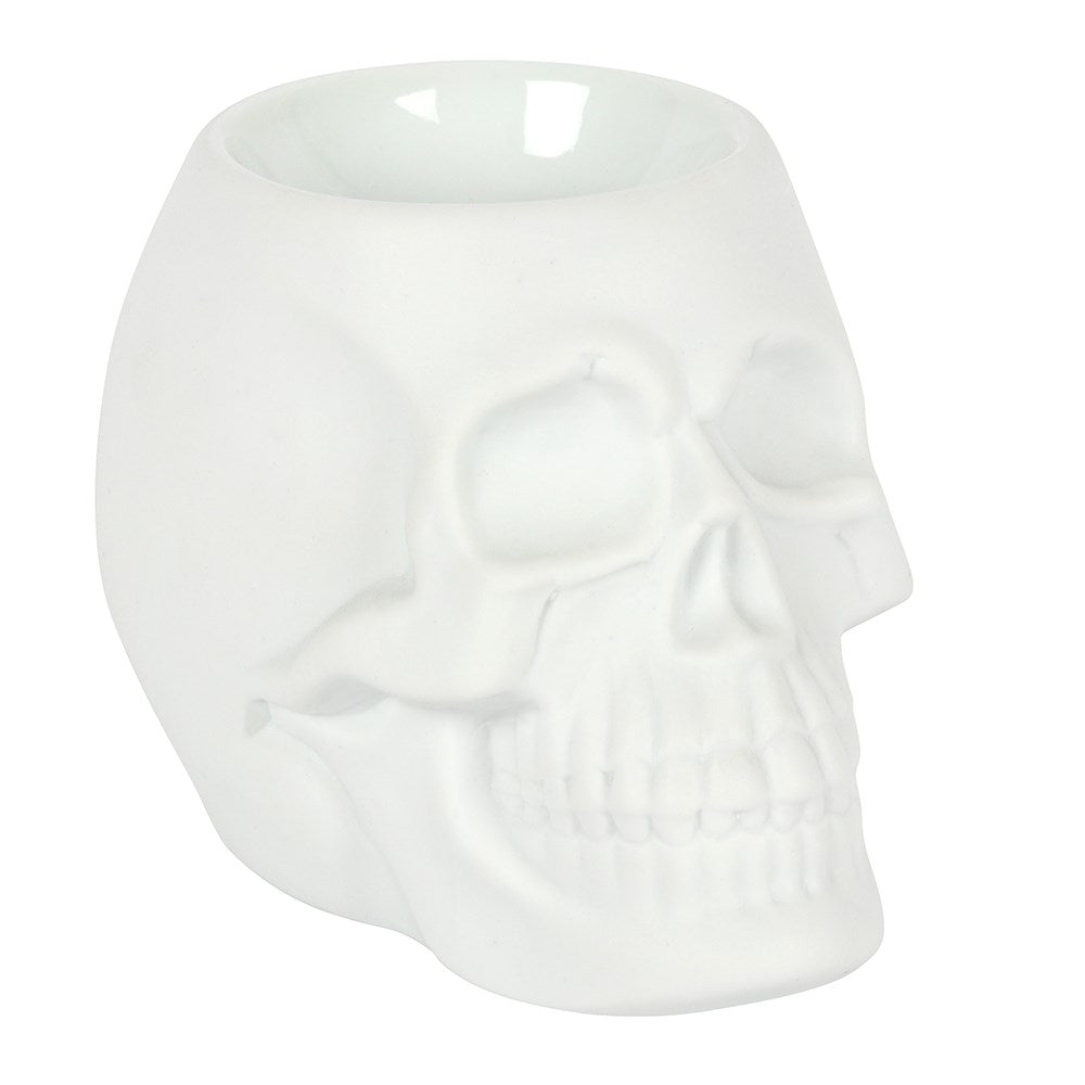 View White Skull Oil Burner information