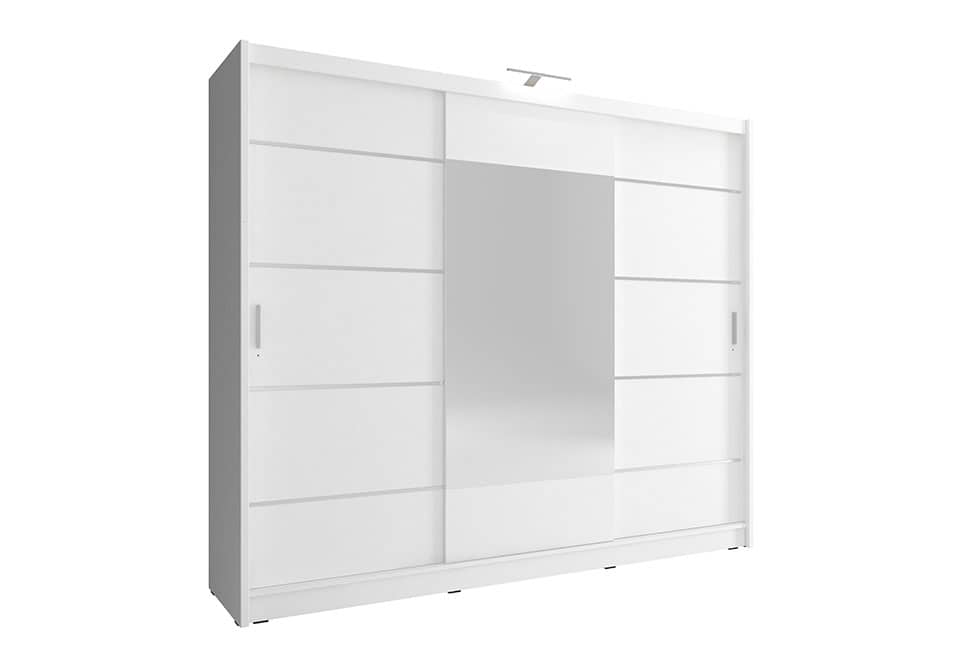 View Wiki 250 Alu Wardrobe 250cm White Matt 250cm information