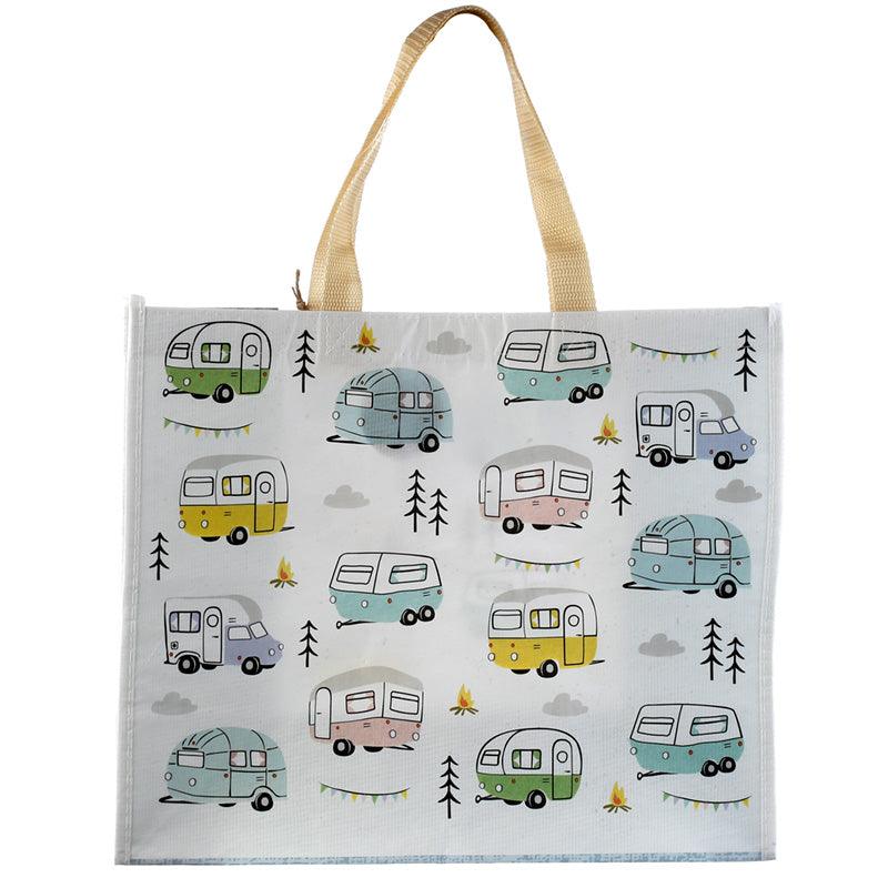 View Wildwood Caravan Recycled Plastic Reusable Shopping Bag information