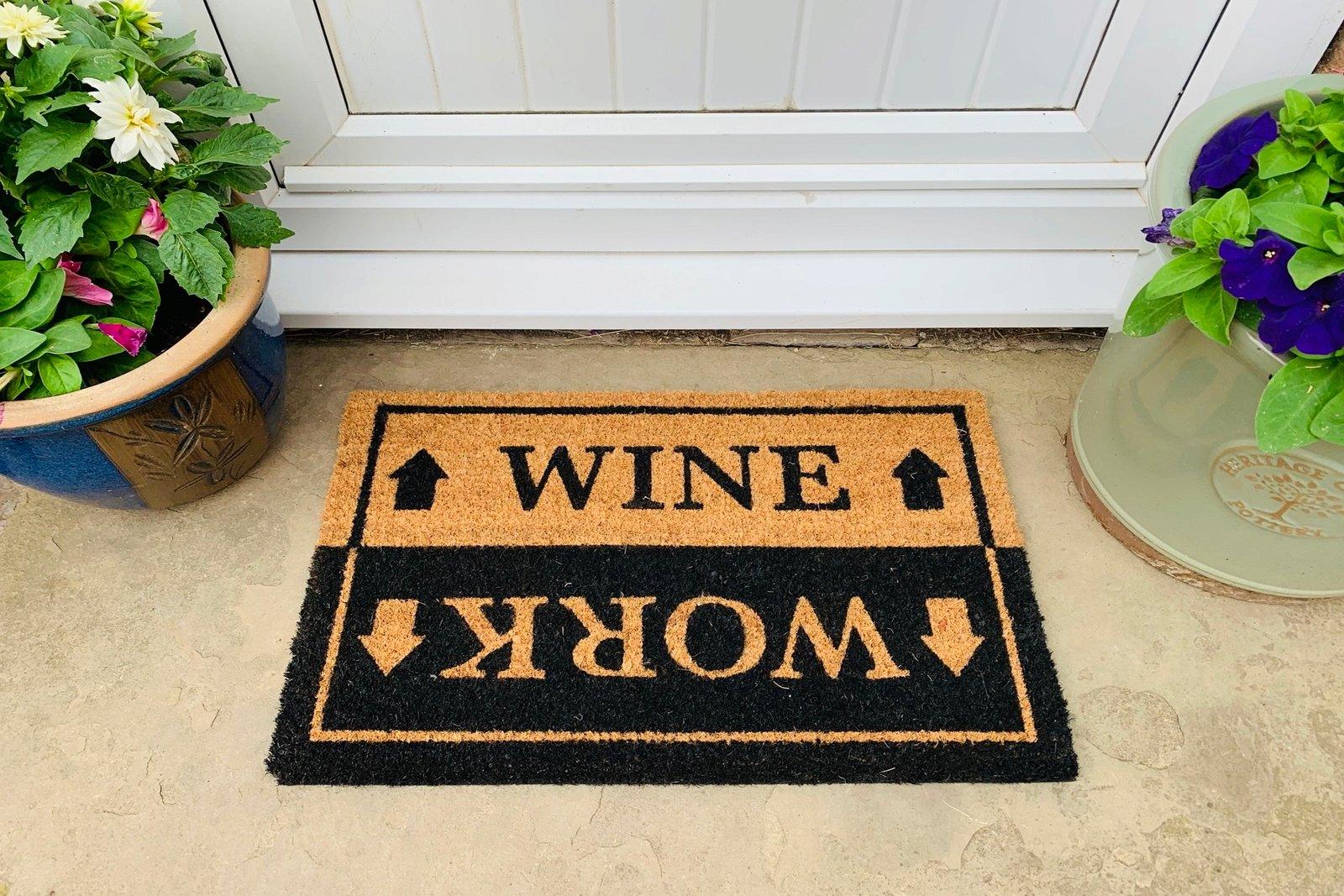 View Wine Work Door Mat information