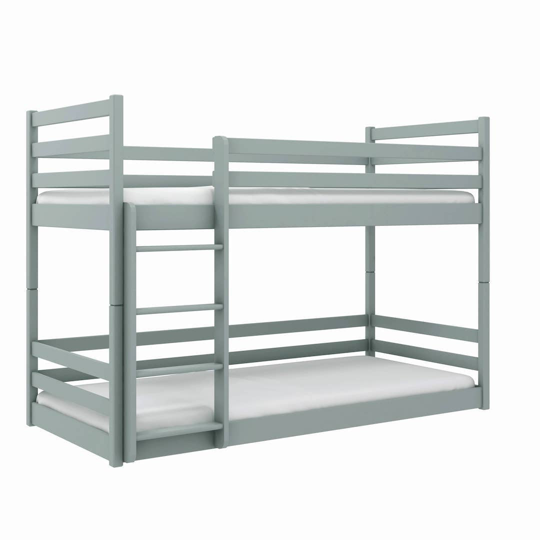View Wooden Bunk Bed Mini Grey Without Mattresses information