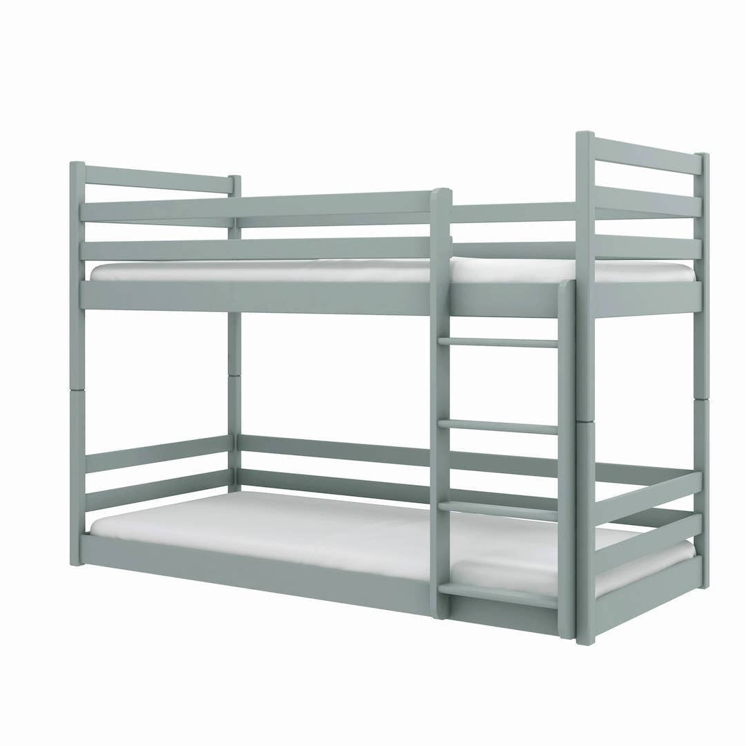 View Wooden Bunk Bed Mini Grey Foam Mattresses information