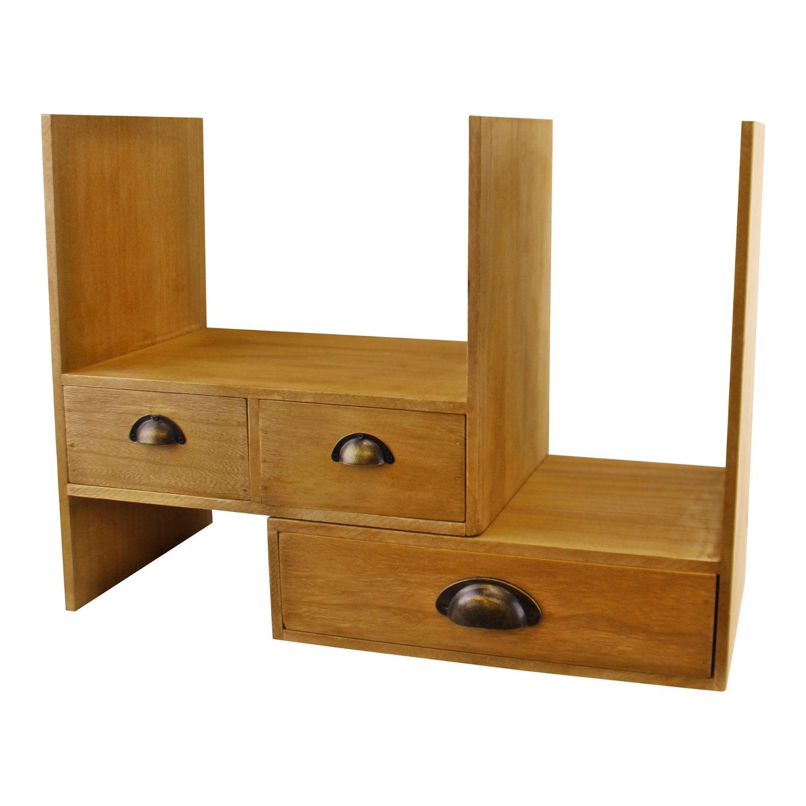 View Wooden Desktop Storage Unit information