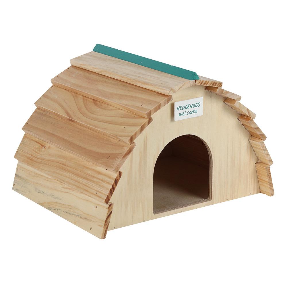 View Wooden Hedgehog House information