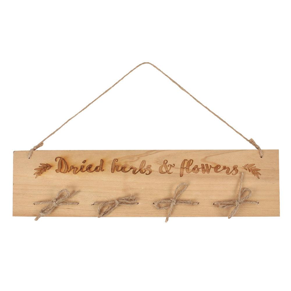 View Wooden Herb and Flower Drying Rack information