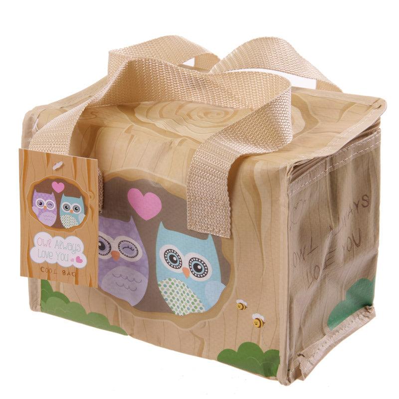 View Woven Cool Bag Lunch Box Love Owl information