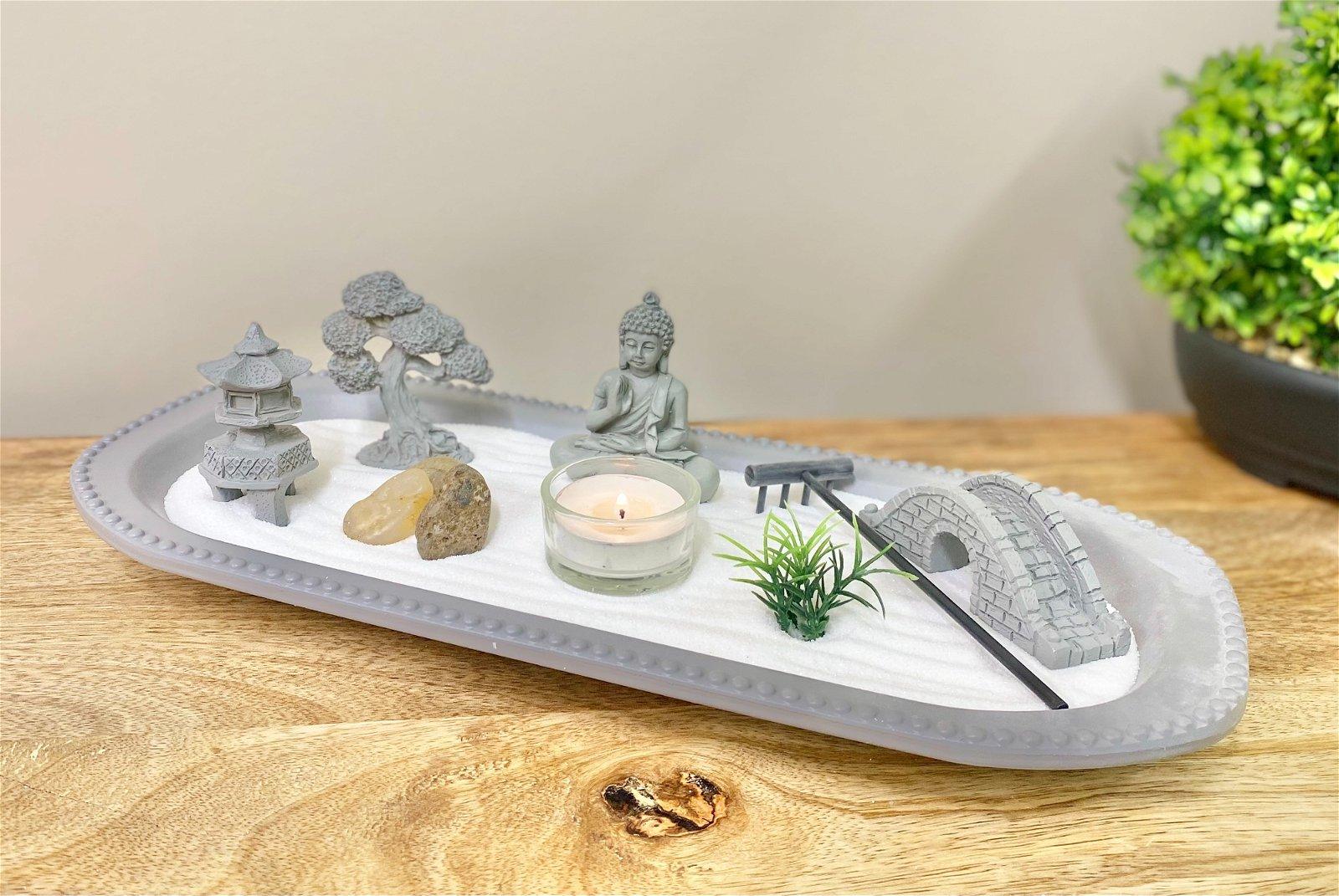 View Zen Garden Candle Holder 36cm information