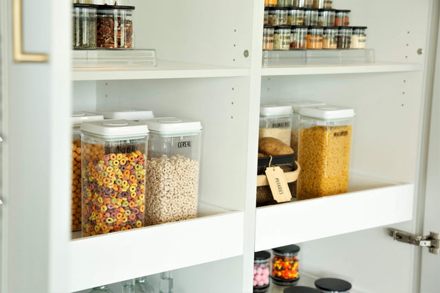 Kitchen Organization Minimalist Spice Jars 10ct Glass Jars 