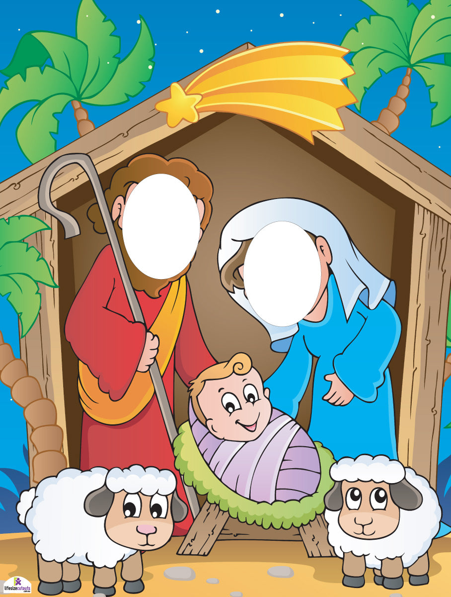 Nativity Scene Standin Party Prop | LifeSizeCutouts