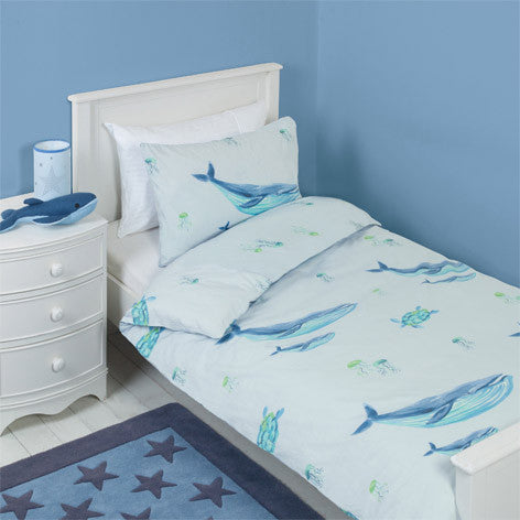 Blue Whales Bedset