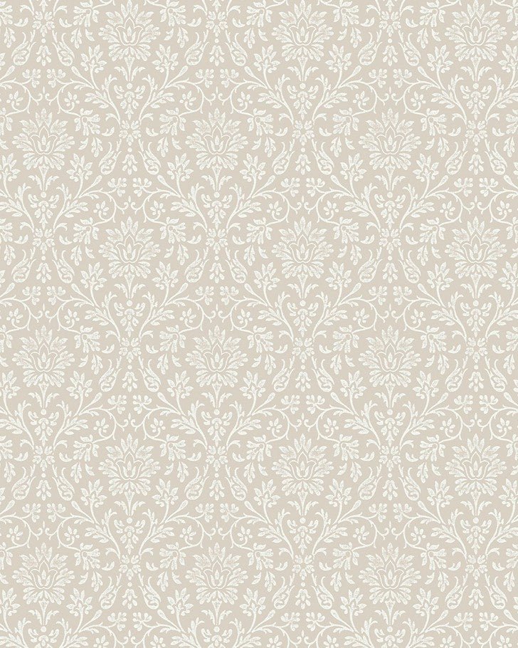 Apple Blossom Duck Egg Wallpaper Sample