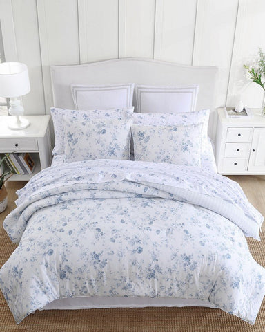 Laura Ashley Veronique Twin Comforter Set & Reviews - Comforters