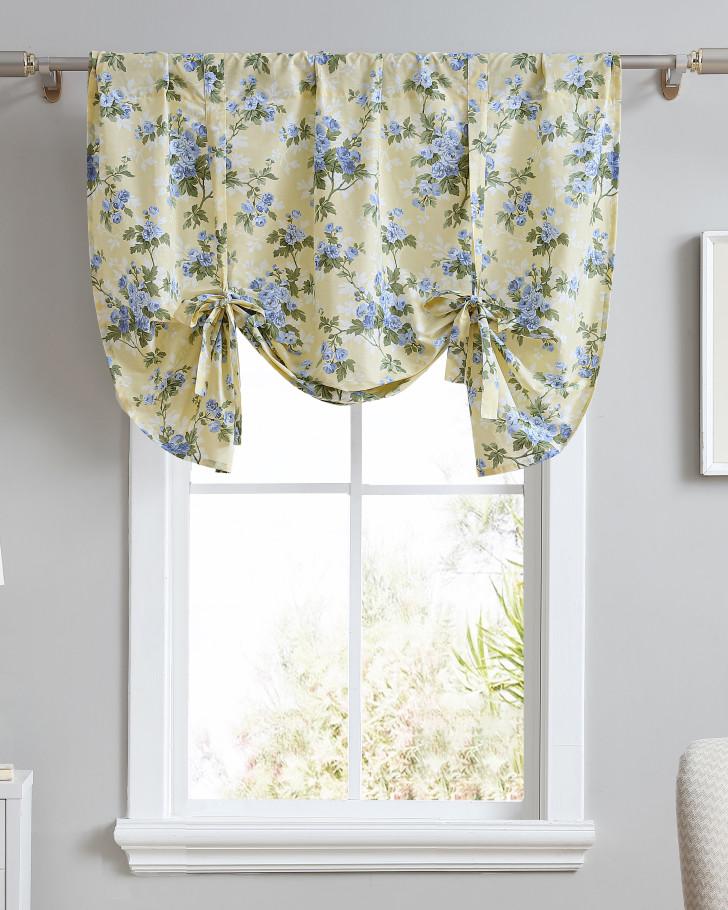 Laura Ashley Bramble Berry Floral Window Valance Curtain Berries