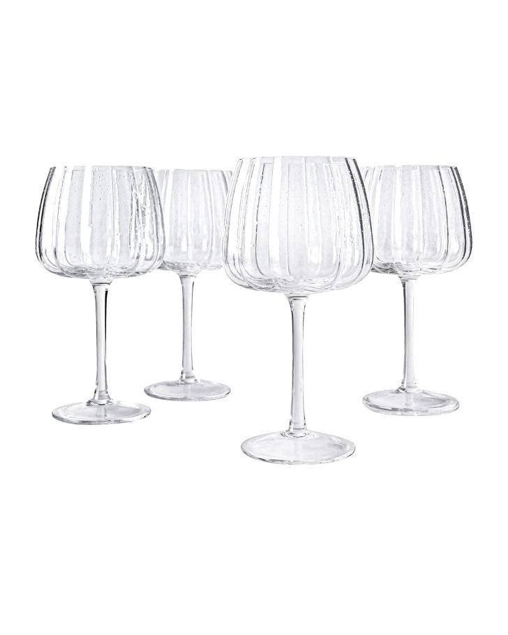 Laura Large Crystal Wine Glass