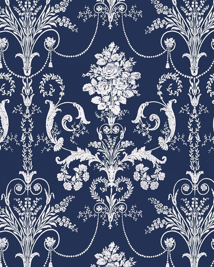 Josette Midnight Wallpaper - Laura Ashley