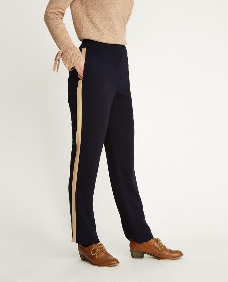 side stripe womens trousers