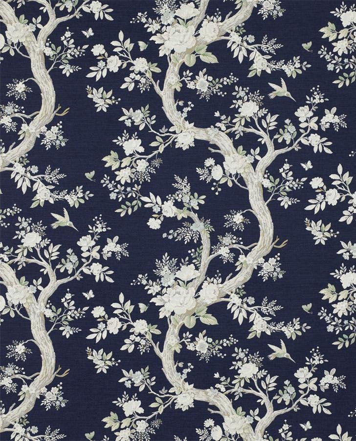 Queensbury Midnight Fabric Sample