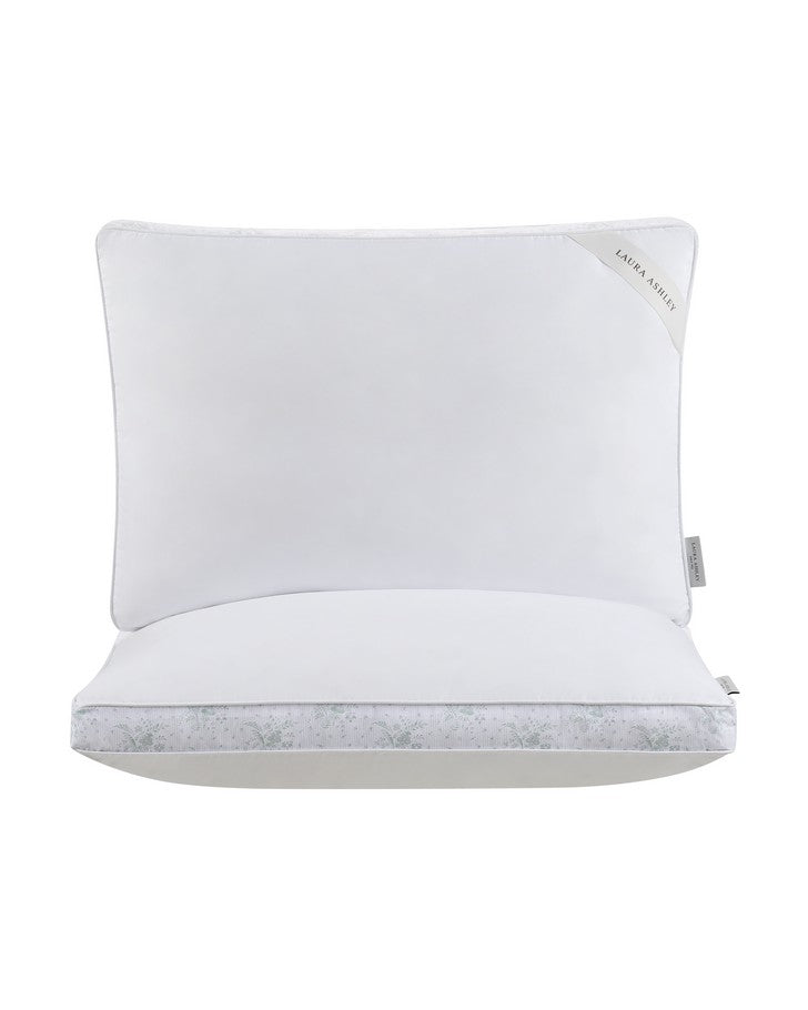 Classic Pillows Pack of 2 Gusseted Bed Sleeping Down Alternative Quilted  Pillows