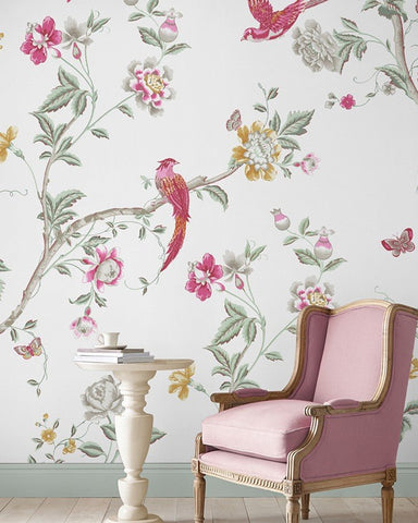 Pattern & Ashley Floral Laura Iconic | Wallpaper USA