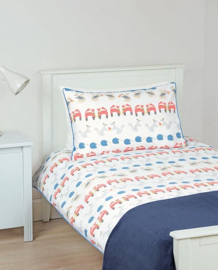 woodland animals duvet set