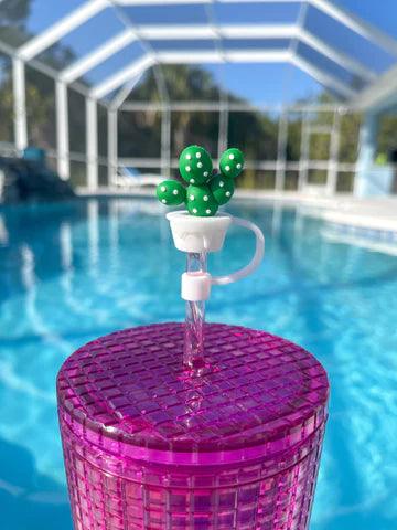 Straw cover "cactus"