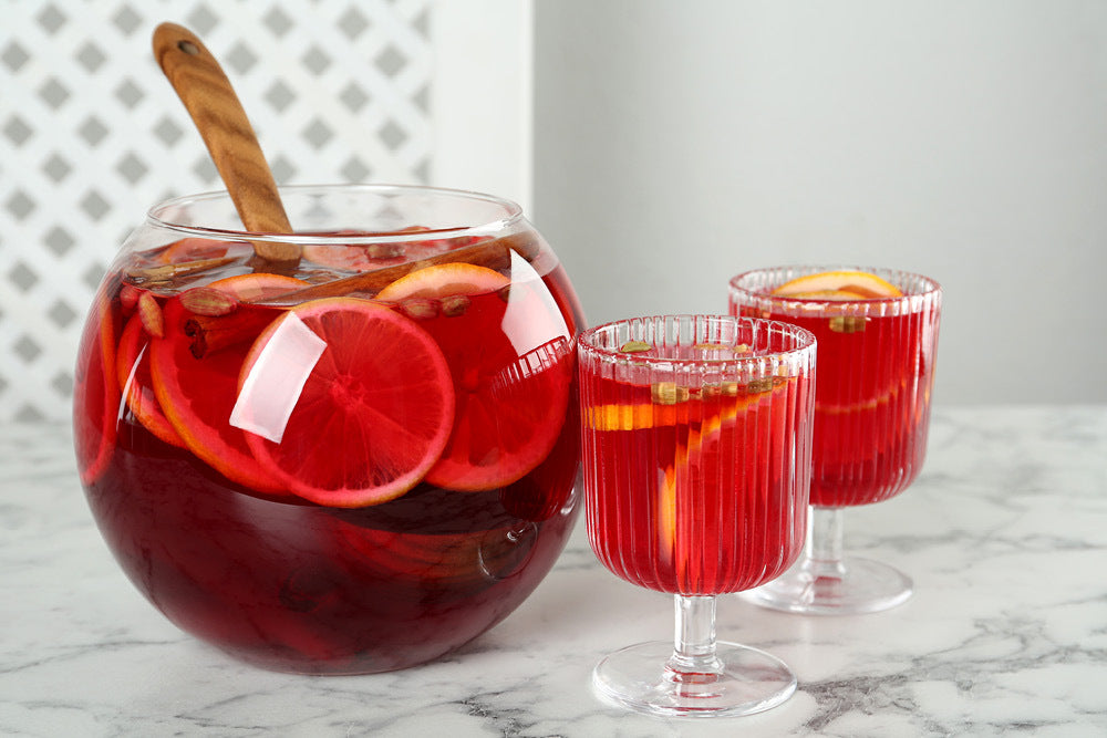 Non-alcoholic New Year's Eve punch recipe