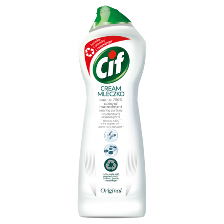 Cif Original Milk with 100% Natural Cleansing Particles 780ml – Nassau ...