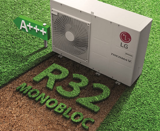 LG R32 Monobloc Heat Pump