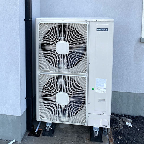 Hitachi Air to Water Heat Pump double fan