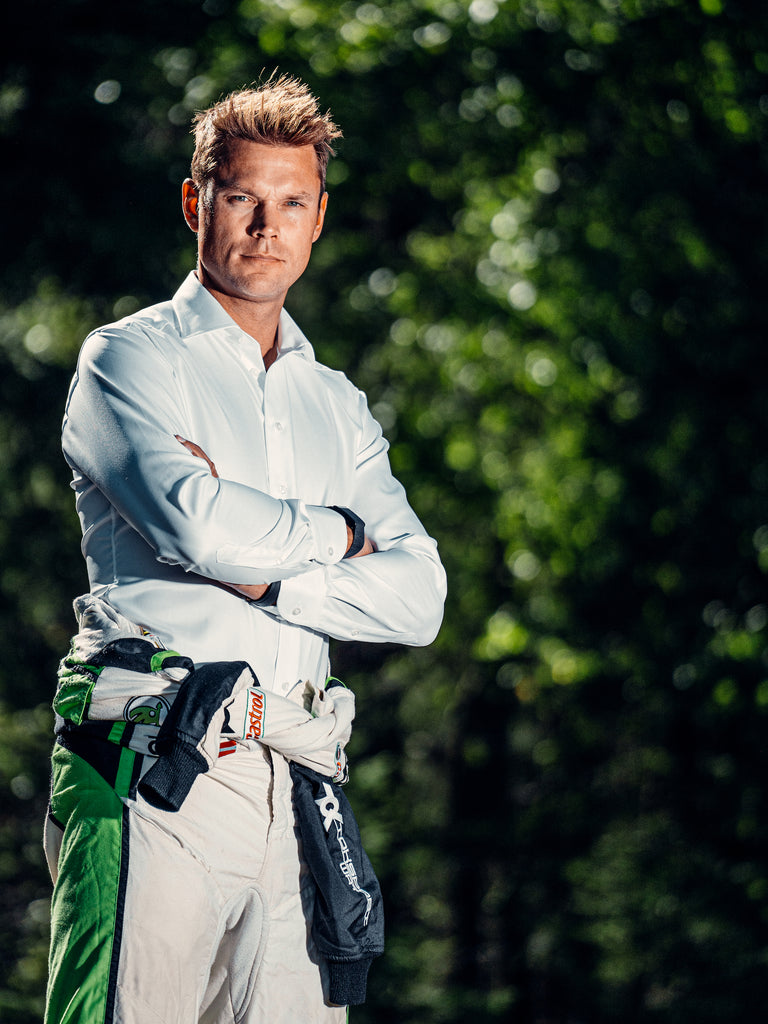 BARONS' portræt af rallykører Andreas Mikkelsen