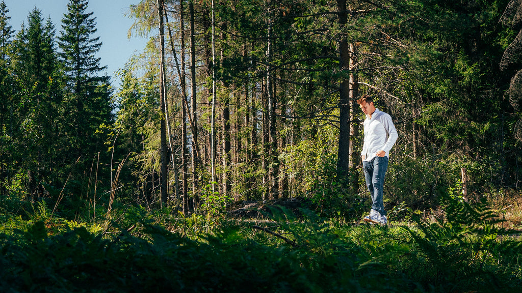 Man in the Shirt shoot med Andreas Mikkelsen