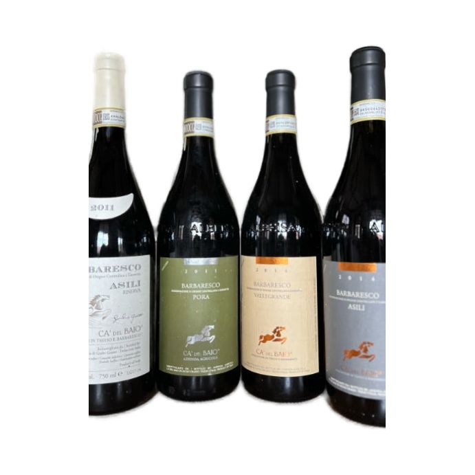 Ca'del Baio 4er Lagen- Barbaresco Paket